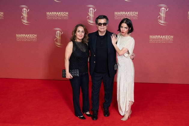 22nd Marrakech International Film Festival Day 6 nb Solmaz Panahi, Jafar Panahi, Tahereh Saeedi attends the 22nd Marrakech International Film Festival Day 6 on December 04, 2025 in Marrakech, Maroc. Photo by Nasser Berzane ABACAPRESS.COM Marrakech  Copyright: xBerzanexNasser ABACAx