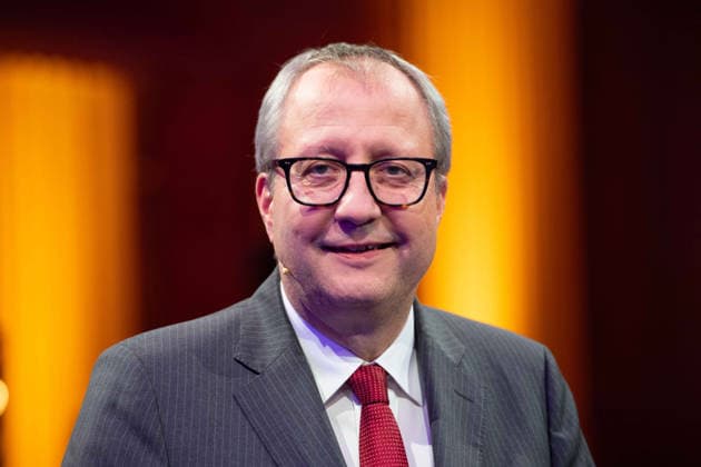 Andreas VOSSKUHLE, Voßkuhle, former President of the Federal Constitutional Court, portrait, portrait, cropped single image, single motif, Hanns Joachim Friedrichs Prize 2025, award ceremony on 04 12 2025, in Cologne