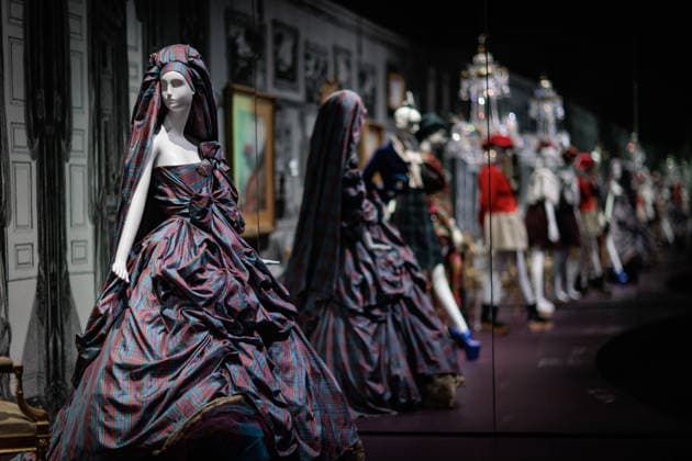 NGV FASHION EXHIBITION, Vivienne Westwood and Rei Kawakubo fashion exhibition at the National Gallery of Victoria in Melbourne, Friday, December 5, 2025. ( NO ARCHIVING MELBOURNE VICTORIA AUSTRALIA  Copyright: xNADIRxKINANIx 20251205142997692694