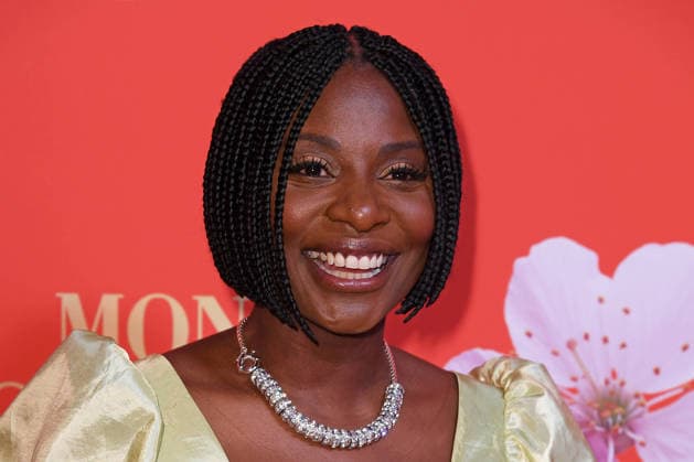 Nikeata Thompson at the MON CHERI BARBARA DAY at the Residenz in Munich on 04 12 2025