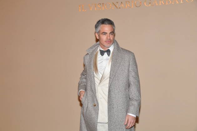Rome, Cinecitta Studios Premiere of the Film Brunello Il Visionario Garbato , In the photo: Chris Pine  Copyright: xVincenzoxLandix xipa-agency.netx xVincenzoxLandix IPA_Agency_IPA68756884
