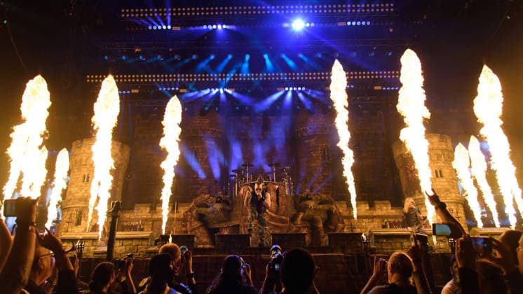 Sabaton Perform at O2 Arena, London Lead singer Joakim BrodÃ n of Swedish power metal band Sabaton performs at O2 Arena, London, England, UK on Thursday 4 December 2025 as part of their The Legendary Tour ., Credit:Justin Ng Avalon UK, England, London, O2 Arena  Copyright: xJustinxNgx xAvalonx 1056611985