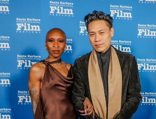 December 4, 2025, Santa Barbara, Ca, USA: Cynthia Erivo on the Red Carpet at the ritzy, oceanfront Ritz Carton Bacara resort for the Santa Barbara International Film Festival (SBIFF) fundraiser where she will be receiving the prestigious Kirk Douglas Award. Santa Barbara USA - ZUMAk144 20251204_znp_k144_133 Copyright: xAmyxKatzx
