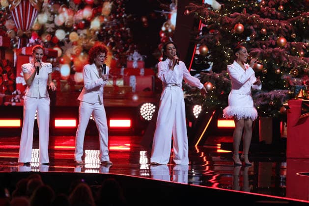 The Great Christmas Show 2025 No Angels The Great Christmas Show presented by Giovanni Zarrella ZDF Live broadcast from 04 12 2025 in the Baden Arena Offenburg Offenburg, Baden Württemberg, Germany