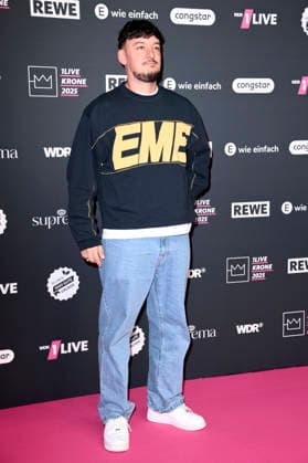Montez at the 26 award ceremony of the 1Live Krone 2025 in the Lokschuppen Bielefeld, 04 12 2025 geislerfp_krone2025_5679