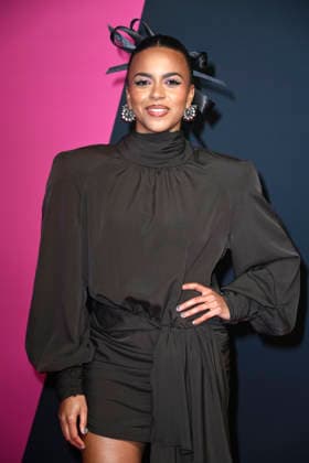 Aminata Belli at the 26 award ceremony of the 1Live Krone 2025 in the Lokschuppen Bielefeld, 04 12 2025 geislerfp_krone2025_5737
