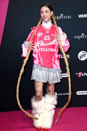 Jolle at the 26 award ceremony of the 1Live Krone 2025 in the Lokschuppen Bielefeld, 04 12 2025 geislerfp_krone2025_5743
