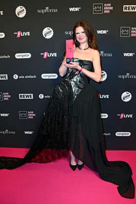 Ikkimel at the 26 award ceremony of the 1Live Krone 2025 in the Lokschuppen Bielefeld, 04 12 2025 geislerfp_krone2025_5982