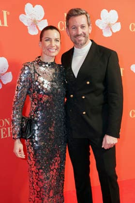 Julia Hartmann and Jan Hartmann at the Mon Cheri Barbara Day 2025 in the Munich Residence, 04 12 2025 Foto:xN.xKolinzx xFuturexImagex barbaratag_5375