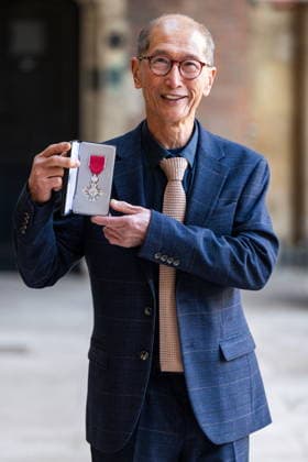 Investitures Peter Chan MBE Founder and Managing Director, Herons Bonsai. For services to Business, Entrepreneurship and to Bonsai. St James Palace, London 5th December 2025, Credit:Tony Kershaw SWNS Avalon  Copyright: xTonyxKershawx xSWNSx xAvalonx 1056706291