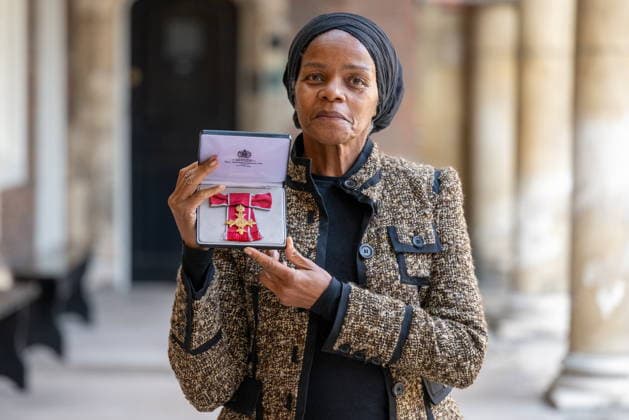 Investitures Paulette Henry Obe For services to Tackling Racial Injustice in the Horticulture and Agricultural Sectors.St James Palace, London 5th December 2025, Credit:Tony Kershaw SWNS Avalon  Copyright: xTonyxKershawx xSWNSx xAvalonx 1056706361