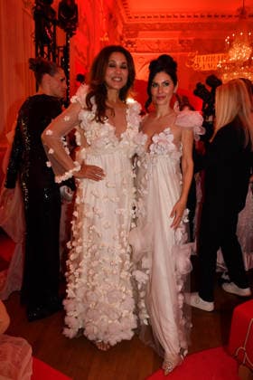 Karen Webb and Jeanette Graf Mon Cheri Barbara Day Charity Residence Munich 04 December 2025