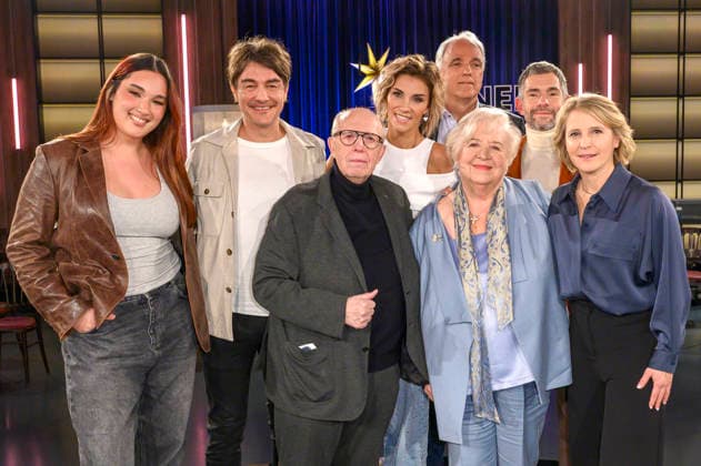 Alex Mariah Peter, Matze Knop, Reiner Calmund, Anna Maria Zimmermann, Klaus W Schmidt, Margot Schmitt, Micky Beisenherz and Susan Link at the recording of the WDR talk show Kölner Treff at WDR Studio BS 3 Cologne, 04 12 2025 Foto:xW.xRanderathx xFuturexImagex koelner_treff0412_5202