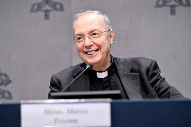 Press conference for the Concert with the Poor Press conference for the Concert with the Poor. Pictured is Don Marco Frisina. Vatican City, Dec 5th, 2025, Credit:Maria Laura Antonelli AGF Avalon Vatican, Vatican City  Copyright: xMariaxLauraxAntonelli AGFx xAvalonx 1056728881