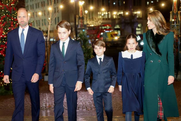 Members Of The Royal Family Attend The Together At Christmas Carol Service LONDON, ENGLAND - DECEMBER 05: Prince William, Prince of Wales, Prince George of Wales, Prince Louis of Wales, Princess Charlotte of Wales and Catherine, Princess of Wales attend the Together At Christmas Carol Service at Westminster Abbey on December 05, 2025 in London, England. Led by The Princess and supported by The Royal Foundation, the annual event offered a chance to pause and reflect on the values of love, compassion, and the connections we share. The service also highlighted remarkable individuals from across the UK who have demonstrated extraordinary kindness, empathy, and support within their communities., Credit:Chris Jackson Avalon United Kingdom,  Copyright: xChrisxJacksonx xAvalonx 1056773298