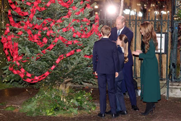 Members Of The Royal Family Attend The Together At Christmas Carol Service LONDON, ENGLAND - DECEMBER 05: Prince George of Wales, Prince William, Prince of Wales, Princess Charlotte of Wales, Prince Louis of Wales and Catherine, Princess of Wales attend the Together At Christmas Carol Service at Westminster Abbey on December 05, 2025 in London, England. Led by The Princess and supported by The Royal Foundation, the annual event offered a chance to pause and reflect on the values of love, compassion, and the connections we share. The service also highlighted remarkable individuals from across the UK who have demonstrated extraordinary kindness, empathy, and support within their communities., Credit:Chris Jackson Avalon United Kingdom,  Copyright: xChrisxJacksonx xAvalonx 1056773861