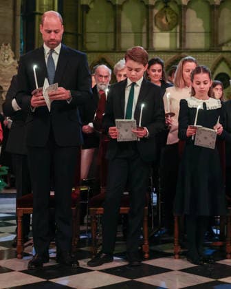 The Together At Christmas Carol Service Prince William, Prince of Wales, Prince George and Princess Charlotte attend the fifth ˜Together At Christmas™ Carol Service at Westminster Abbey, London, UK, 05 December 2025., Credit:Andrew Parsons Kensington Palace Avalon United Kingdom, England, London  Copyright: xAndrewxParsonsx xKensingtonxPalacex xAvalonx 1056773730
