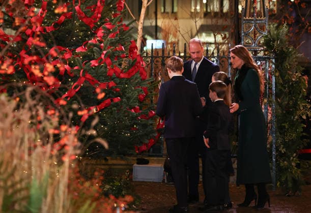 The Together At Christmas Carol Service Catherine, Princess of Wales, Prince William, Prince of Wales, Prince George, Princess Charlotte and Prince Louis attend the fifth ˜Together At Christmas™ Carol Service at Westminster Abbey, London, UK, 05 December 2025., Credit:Andrew Parsons Kensington Palace Avalon United Kingdom, England, London  Copyright: xAndrewxParsonsx xKensingtonxPalacex xAvalonx 1056773760
