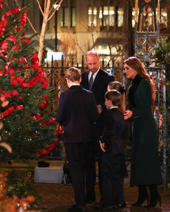 The Together At Christmas Carol Service Catherine, Princess of Wales, Prince William, Prince of Wales, Prince George, Princess Charlotte and Prince Louis attend the fifth ˜Together At Christmas™ Carol Service at Westminster Abbey, London, UK, 05 December 2025., Credit:Andrew Parsons Kensington Palace Avalon United Kingdom, England, London  Copyright: xAndrewxParsonsx xKensingtonxPalacex xAvalonx 1056773799