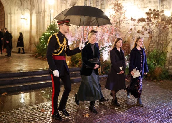 The ˜Together At Christmas™ Carol Service The Prince and Princess of Wales and other Members of the Royal Family attend the fifth ˜Together At Christmas™ Carol Service at Westminster Abbey, London, UK, on the 5th December 2025. Picture by Chris Jackson WPA-Pool London Westminster Abbey London United Kingdom  WHA-0806