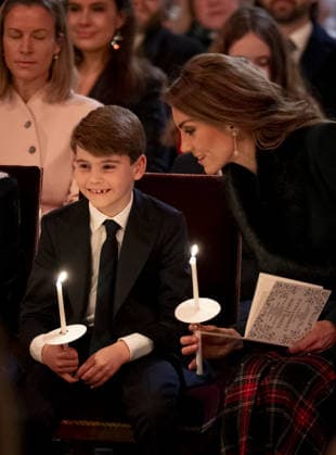 Together At Christmas carol service 2025 Prince Louis and the Princess of Wales during the Together At Christmas carol service at Westminster Abbey in London. Picture date: Friday December 5, 2025., Credit:Aaron Chown Avalon UK, London  Copyright: xAaronxChownx xAvalonx 1056828187