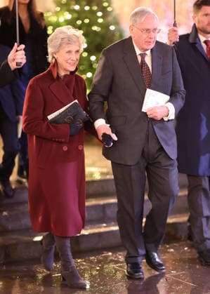 Members Of The Royal Family Attend The Together At Christmas Carol Service LONDON, ENGLAND - DECEMBER 05: Birgitte, Duchess of Gloucester and Prince Richard, Duke of Gloucester depart from the Together At Christmas Carol Service at Westminster Abbey on December 05, 2025 in London, England. Led by The Princess and supported by The Royal Foundation, the annual event offered a chance to pause and reflect on the values of love, compassion, and the connections we share. The service also highlighted remarkable individuals from across the UK who have demonstrated extraordinary kindness, empathy, and support within their communities., Credit:Chris Jackson Avalon United Kingdom, England, London, Westminster Abbey  Copyright: xChrisxJacksonx xAvalonx 1056828377