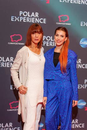 Premiere POLAR EXPERIENCE The Immersive Exhibition about the Arctic and Antarctic Katrin Gömann Elsner and Luisa Lulu Gömann at the world premiere of POLAR EXPERIENCE The Immersive Exhibition about the Arctic and Antarctic at Arena Berlin on 05 12 2025 Copyright: xEventpressxKochanx