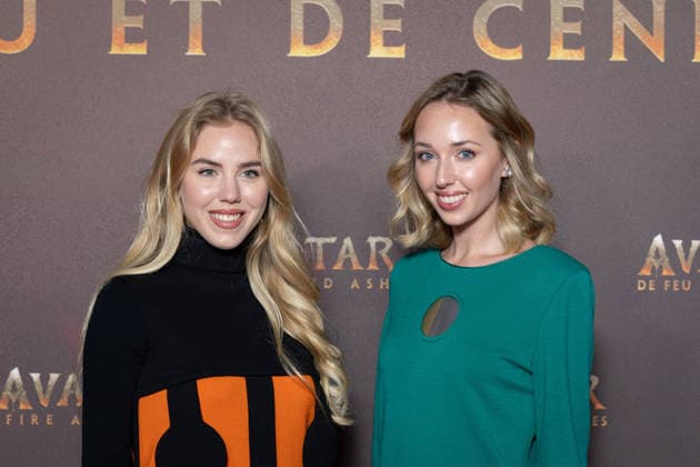 Avatar: Fire And Ash European Premiere Guest and VIP - Paris AJ Princess Maria Chiara of Bourbon-Two Sicilies and Princess Maria Carolina of Bourbon-Two Sicilies attends the Avatar: Fire And Ash European Premiere on December 5, 2025 at the Seine Musicale in Boulogne-Billancourt, near Paris, France. Photo by Alexis Jumeau ABACAPRESS.COM Paris France  Copyright: xJumeauxAlexis ABACAx