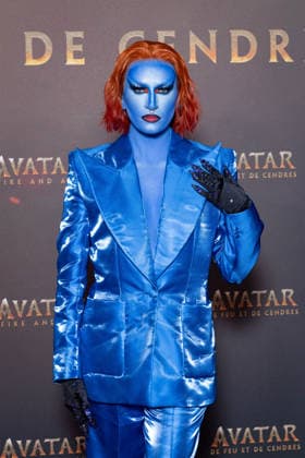 Avatar: Fire And Ash European Premiere Guest and VIP - Paris AJ French drag performer Elie Mechain aka Elips attends the Avatar: Fire And Ash European Premiere on December 5, 2025 at the Seine Musicale in Boulogne-Billancourt, near Paris, France. Photo by Alexis Jumeau ABACAPRESS.COM Paris France  Copyright: xJumeauxAlexis ABACAx