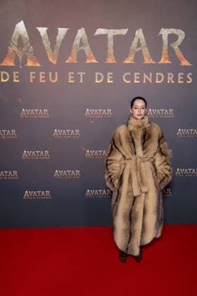 Avatar: Fire And Ash European Premiere Guest and VIP - Paris AJ French content creator and author Lena Mahfouf aka Lena Situations attends the Avatar: Fire And Ash European Premiere on December 5, 2025 at the Seine Musicale in Boulogne-Billancourt, near Paris, France. Photo by Alexis Jumeau ABACAPRESS.COM Paris France  Copyright: xJumeauxAlexis ABACAx