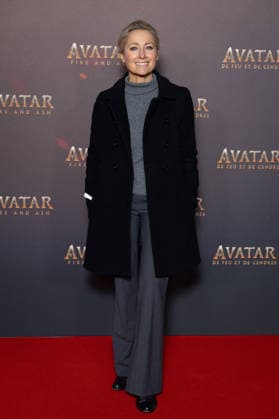 Avatar: Fire And Ash European Premiere Guest and VIP - Paris AJ French journalist and TV host Anne-Sophie Lapix attends the Avatar: Fire And Ash European Premiere on December 5, 2025 at the Seine Musicale in Boulogne-Billancourt, near Paris, France. Photo by Alexis Jumeau ABACAPRESS.COM Paris France  Copyright: xJumeauxAlexis ABACAx