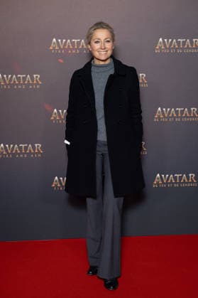 Avatar: Fire And Ash European Premiere Guest and VIP - Paris AJ French journalist and TV host Anne-Sophie Lapix attends the Avatar: Fire And Ash European Premiere on December 5, 2025 at the Seine Musicale in Boulogne-Billancourt, near Paris, France. Photo by Alexis Jumeau ABACAPRESS.COM Paris France  Copyright: xJumeauxAlexis ABACAx