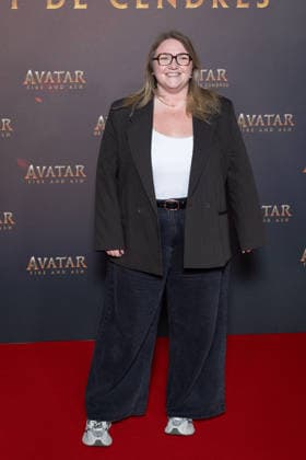 Avatar: Fire And Ash European Premiere Guest and VIP - Paris AJ Lola Dubini attends the Avatar: Fire And Ash European Premiere on December 5, 2025 at the Seine Musicale in Boulogne-Billancourt, near Paris, France. Photo by Alexis Jumeau ABACAPRESS.COM Paris France  Copyright: xJumeauxAlexis ABACAx