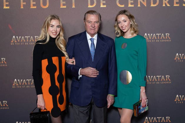 Avatar: Fire And Ash European Premiere Guest and VIP - Paris AJ Princess Maria Chiara of Bourbon-Two Sicilies and Princess Maria Carolina of Bourbon-Two Sicilies and Charles de Bourbon des Deux-Siciles attends the Avatar: Fire And Ash European Premiere on December 5, 2025 at the Seine Musicale in Boulogne-Billancourt, near Paris, France. Photo by Alexis Jumeau ABACAPRESS.COM Paris France  Copyright: xJumeauxAlexis ABACAx