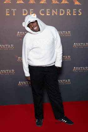 Avatar: Fire And Ash European Premiere Guest and VIP - Paris AJ French content creator Marc Geromegnace aka Marcus attends the Avatar: Fire And Ash European Premiere on December 5, 2025 at the Seine Musicale in Boulogne-Billancourt, near Paris, France. Photo by Alexis Jumeau ABACAPRESS.COM Paris France  Copyright: xJumeauxAlexis ABACAx