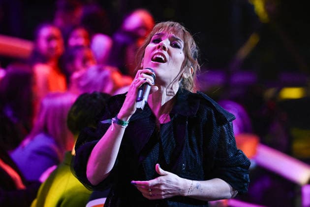 The Telethon show in Paris FA French songer Zaz performs during the Telethon show on France Television in Paris on December 5, 2025. Photo by Firas Abdullah ABACAPRESS.COM Paris Ile-de-France France  Copyright: xAbdullahxFiras ABACAx