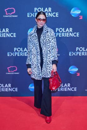 Zora Alber Opening of the exhibition POLAR EXPERIENCE The immersive exhibition about the Arctic and Antarctic in the Arena Berlin on 05 12 2025 Opening Polar Experience