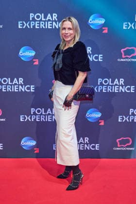 Tamara von Nayhauss Opening of the exhibition POLAR EXPERIENCE The immersive exhibition about the Arctic and Antarctic in the Arena Berlin on 05 12 2025 Opening Polar Experience