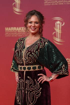 Sonia Okacha attends the red carpet during day Eight of the 22nd Marrakech International Film Festival Marrakech, Morocco 05 12 2025 451297 2025 12 05 MARRAKECH Morocco  Copyright: xRomualdxMeigneuxx xStarfacex STAR_451297_077
