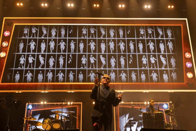 Madness perform at AO Arena Manchester Suggs of British Ska band Madness performs at AO Arena Manchester England, 5th December 2025, Credit:Mike Gray Avalon  Copyright: xMikexGrayx xAvalonx 1056834420
