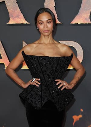Zoe Saldana Avant première du film Avatar Fire and Ash Avatar de Feu et de Cendres à la Seine Musicale de Boulogne Billancourt le 5 décembre 2025 Coadic Guirec Bestimage Preview screening of the film Avatar Fire and Ash at the Seine Musicale in Boulogne Billancourt on December 5, 2025 Paris France  Copyright: xCOADICxGUIRECx xBESTIMAGExCOADICxGUIRECx xBESTIMAGEx