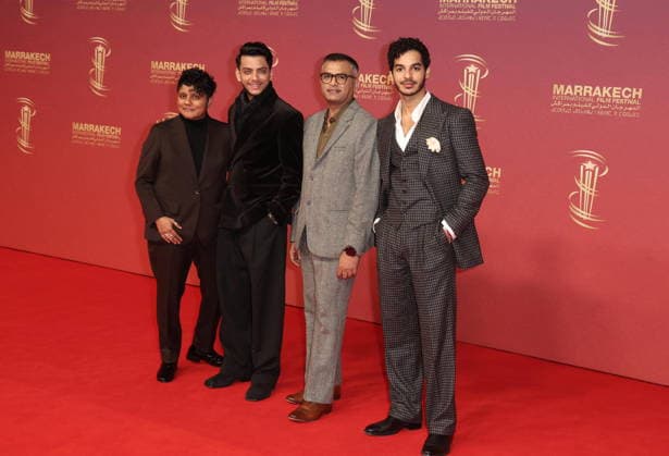 Marijke Desouza, Vishal Jethwa, Neeraj Ghaywan et Ishaan Khatter Tapis rouge dans le cadre de la 22ème édition du Festival International du Film de Marrakech le 5 décembre 2025 Dominique Jacovides Bestimage Red carpet at the 22nd Marrakech International Film Festival on December 5, 2025 Marrakech Maroc  Copyright: xDOMINIQUExJACOVIDESx xBESTIMAGExDOMINIQUExJACOVIDESx xBESTIMAGEx