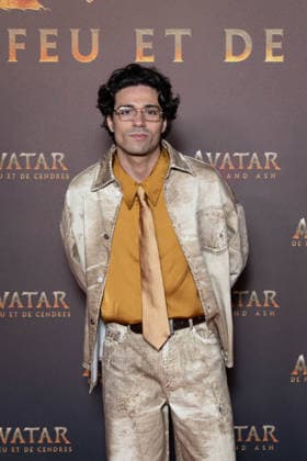 Avatar: Fire And Ash European Premiere Guest and VIP - Paris AJ Mayermki attends the Avatar: Fire And Ash European Premiere on December 5, 2025 at the Seine Musicale in Boulogne-Billancourt, near Paris, France. Photo by Alexis Jumeau ABACAPRESS.COM Paris France  Copyright: xJumeauxAlexis ABACAx