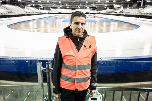 December 5, 2025, Milan, Mi, Italy: December 5, 2025, Milan, Rho Fiera Milano. Preview visit to the Milano Rho Ice Skating Arena, located in Pavilions 22 and 24 of Fiera Milano, Rho. These facilities will host the men s and women s ice hockey rinks and the speed skating rink for the Milan-Cortina 2026 Winter Olympics. Giovanni Bozzetti, President of Fondazione Fiera Milano. Milan Italy - ZUMAa289 20251205_zia_a289_178 Copyright: xNicolaxMarfisix