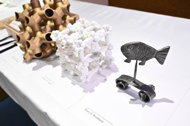Personal items donated by this year s Nobel laureates to the Nobel Museum in Stockholm, Sweden, December 6, 2025 STOCKHOLM SWEDEN x10090x  Copyright: xClaudioxBresciani TTx NOBEL CHAIRS ARE SIGNED BY THE PRIZE WINNERS u60wvz-ZInM