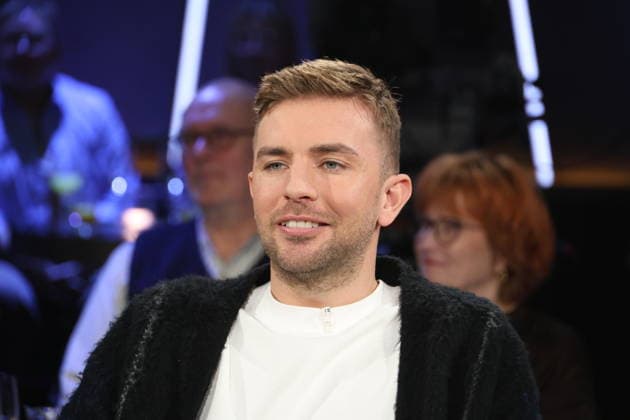 Christoph Kramer, soccer world champion and author, as a guest on the NDR Talk Show on 5 12 2025, photo session before the broadcast in the 3 program of NDR television in the Hamburg Lokstedt television studio