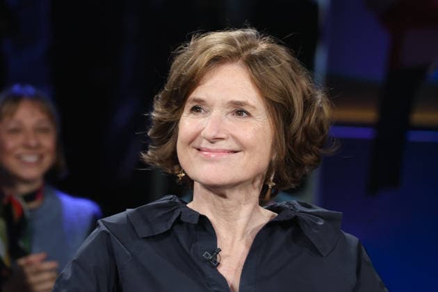 Victoria Trauttmansdorff, actress, guest on the NDR Talk Show on 5 12 2025, photo session before the broadcast in the 3 program of NDR television in the Hamburg Lokstedt television studio