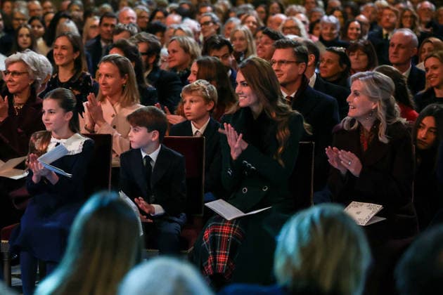 The Together At Christmas Carol Service Catherine, Princess of Wales, Princess Charlotte and Prince Louis attend the fifth ˜Together At Christmas™ Carol Service at Westminster Abbey, London, UK, 05 December 2025., Credit:Andrew Parsons Kensington Palace Avalon United Kingdom, England, London  Copyright: xAndrewxParsonsx xKensingtonxPalacex xAvalonx 1057010005