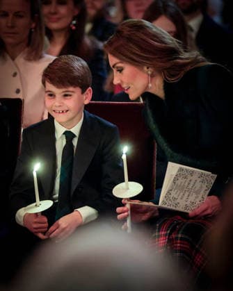 The Together At Christmas Carol Service Catherine, Princess of Wales, and Prince Louis attend the fifth ˜Together At Christmas™ Carol Service at Westminster Abbey, London, UK, 05 December 2025., Credit:Andrew Parsons Kensington Palace Avalon United Kingdom, England, London  Copyright: xAndrewxParsonsx xKensingtonxPalacex xAvalonx 1057010021