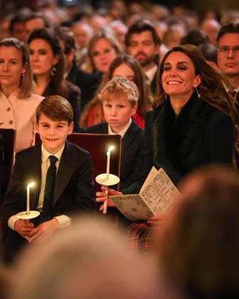 The Together At Christmas Carol Service Catherine, Princess of Wales, and Prince Louis attend the fifth ˜Together At Christmas™ Carol Service at Westminster Abbey, London, UK, 05 December 2025., Credit:Andrew Parsons Kensington Palace Avalon United Kingdom, England, London  Copyright: xAndrewxParsonsx xKensingtonxPalacex xAvalonx 1057010100